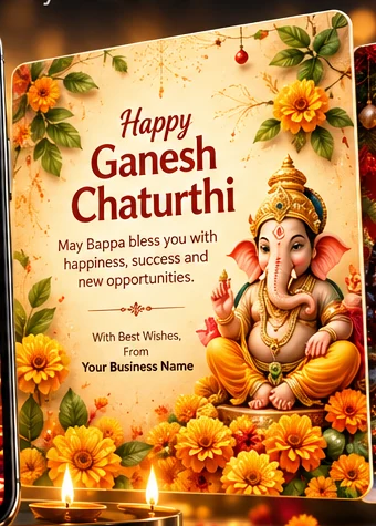 Sample Ganesh Chaturthi greeting